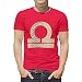 Produktbild Herren Sommer T-Shirt Joggen Laufen Shirts mit 3D Druck Waage Sternzeichen Lässige Oberteile Kurzarmshirt Rundhals Tee mred l