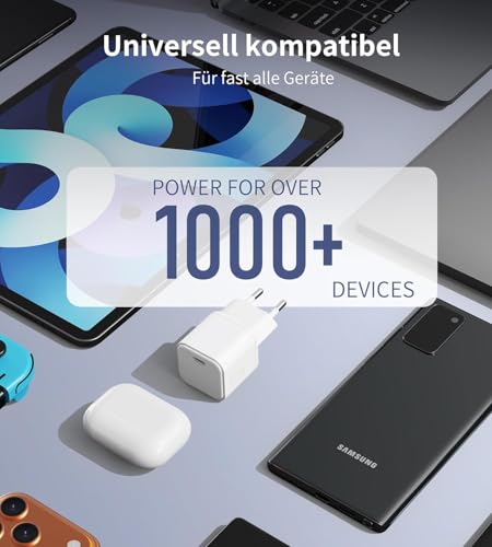 Prise Type C 100W GaN compacte, la solution de charge rapide pour MacBook, iPad et Galaxy S25