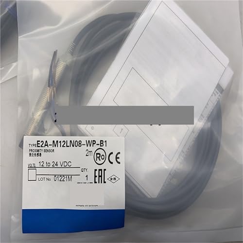 Sensor E2A-M12LS04-WP-B2 inductivo para evitar fallos de lectura en líneas de montaje 4