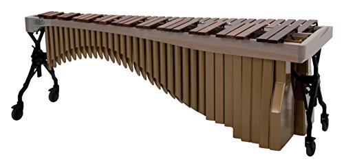 Adams Alpha Series 4.3 Octave Rosewood Marimba with White Wash Rails Satin Gold Resonators