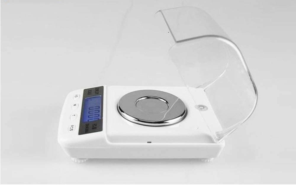 Electronic Multifunctional Weighing Scale,Precision 50g 0.001g Jewelry Scale Portable Powder Kitchen Scales Digital LCD Balance Cooking Tools Accurate Measurement (One Color)