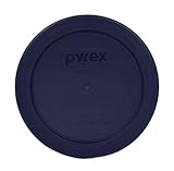Pyrex Blue 3 Cup Round Storage Cover #7401-PC for Glass Bowls