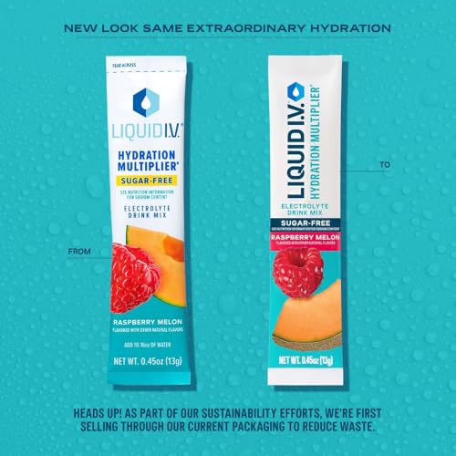 image for Liquid I.V.® Hydration Multiplier Sugar-Free - Raspberry Melon | Elec