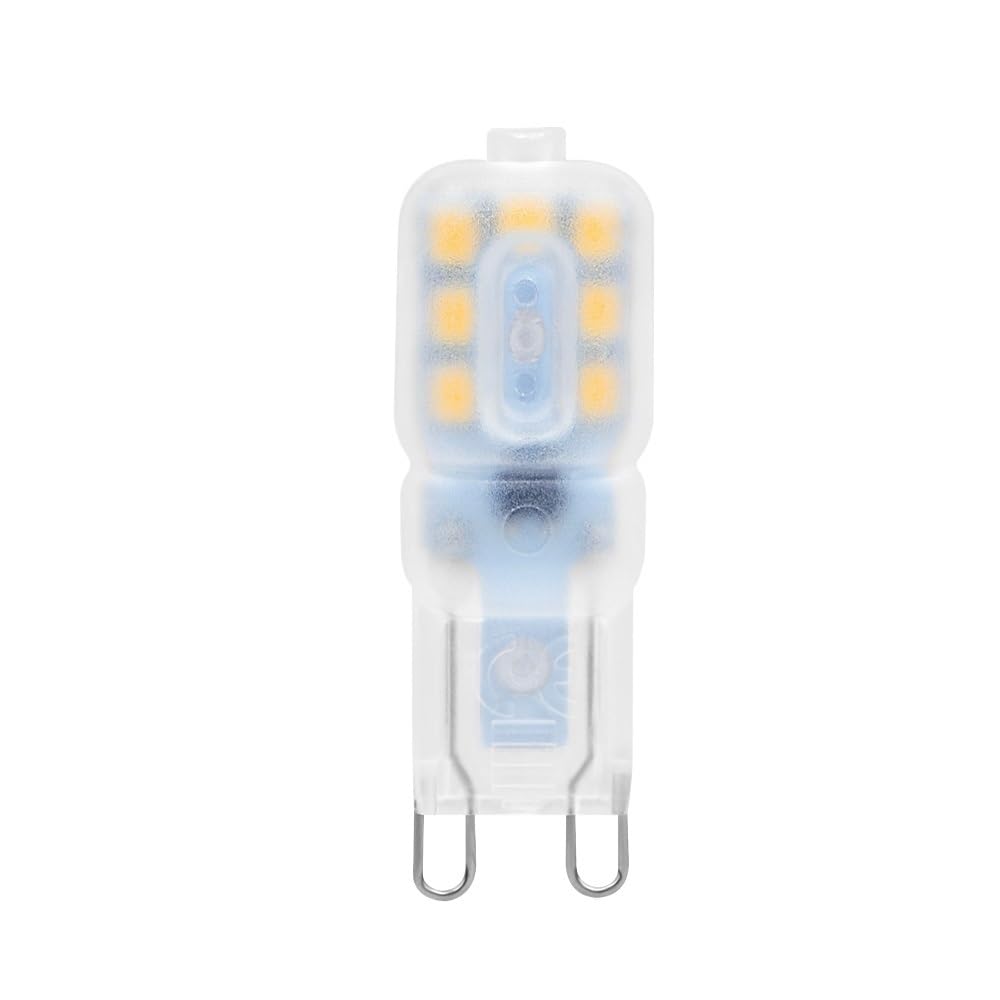 NXCVBNKZJ KJXP Lighting, Pack of 10, Mini LED Bulbs AC220V G4/G9 3W SMD2835 LED Lamp Spotlight Chandelier Lighting(White,G9 220V)