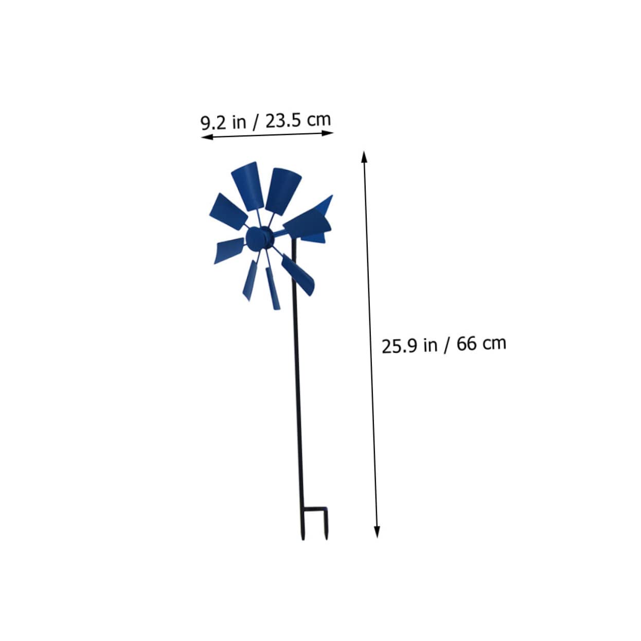Toddmomy 3stücke Metall Windräder Für Garten Bunte Deko Windspinner Für Außenbereich Rotierende Gartenkunst Für Und Hochzeiten Kreative