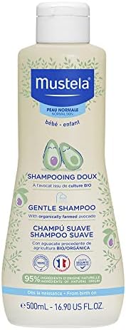 Mustela Shampoo Suave Infantil 500ml - Shampoo para Bebê e Crianç...