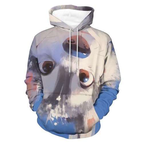 Husky des neiges Sweat à Capuche pour Homme et Femme en Taille S
