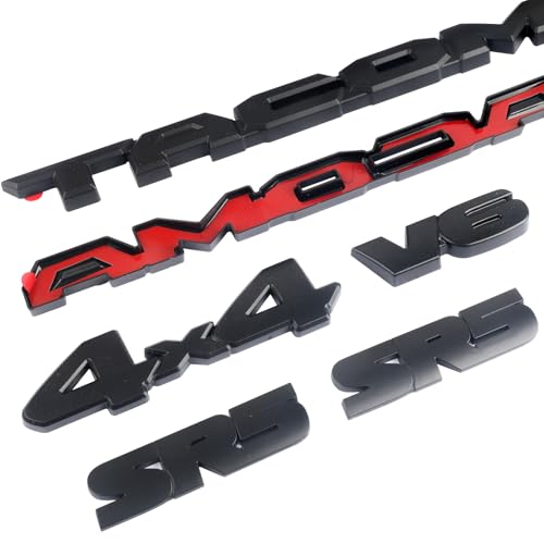 blackout emblems toyota tacoma style