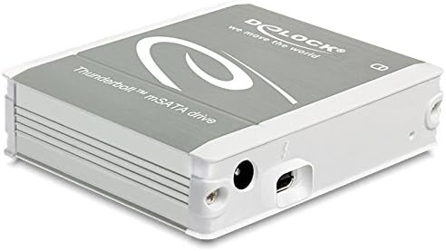 Delock Enclosure Thunderbolt - mSATA 6Gbps,-Mac and Windows Approved