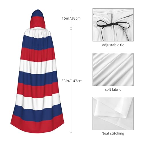 Cape médiévale à capuche pour festivals et soirées déguisées - 4