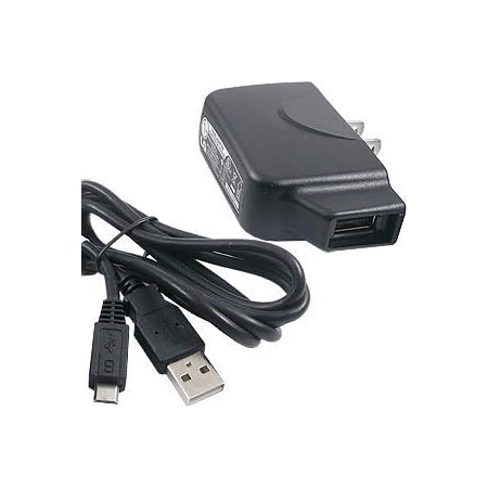 LG OEM Original USB Home Charger with USB Data Cable (SGDY0014303) for LG Swift AX500, Incite CT810, Rhythm AX585, VX5500, AX155, Lotus LX600, VX8560 Chocolate 3, AX300, UX300, Dare VX9700, Decoy VX8610, LX400, enV2 VX9100, Glimmer AX830, UX830 Cell Phone