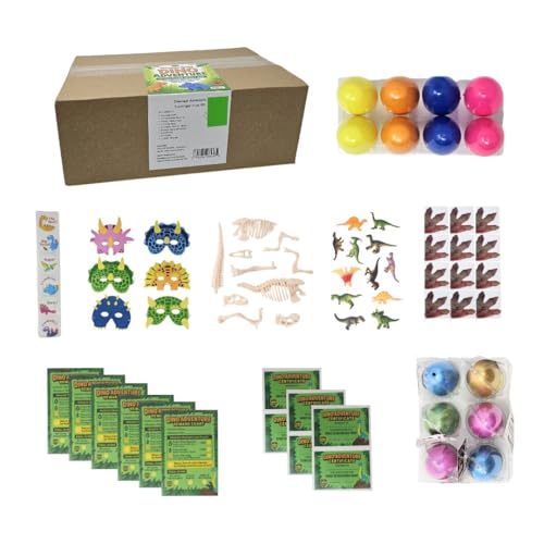 Dinosaur Scavenger Hunt Kit for Kids – Outdoor & Indoor Dino Adventure Game with Hidden Dinosaur Tokens & Activity Cards – Fun Birthday Party, Classroom & Family Play