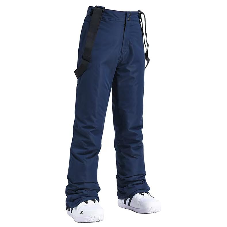Mitef Unisex-Skihose,wasserdicht Hosensträger,Winddicht,isoliert,verstellbare,Skifahren, Snowboarden,dick,warm,Outdoor-Ausrüstung