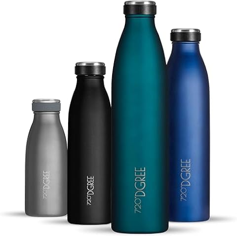 720°DGREE Butelka izolowana 750 ml "MilkyBottle" - 12 godzin gorąca, 24 h