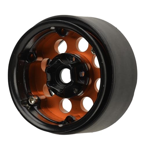 Aro de Roda RC, Liga de Alumínio Reutilizável, Desempenho Aprimorado, Cubo de Roda de Carro RC, 4 Un