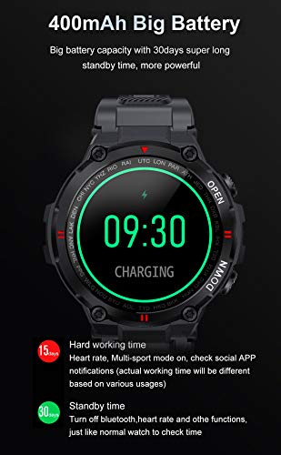 Smart Watches For Men Activity Fitness Tracker With Bluetooth Calling Heart Rate Sleep Monitor Waterproof Outdoor Sports Smartwatch Compatible With Iphone Android Phone #TOP6