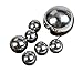 FORYON Stainless Steel Bearing Balls Precision Solid Stainless Small Ball Bearing Steel Ball 15.081/15.5/15.878/16/16.5~30mm(5,19mm)