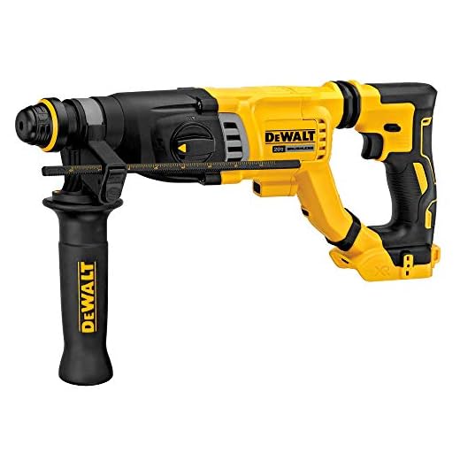Dewalt Martelo Perfurador e Rompedor Demolidor a Bateria, SDS Plus 1 1/8 Pol MAX* XR, Ferramenta Potente e Durável para Construção e Reforma, Modelo DCH263B, 20V