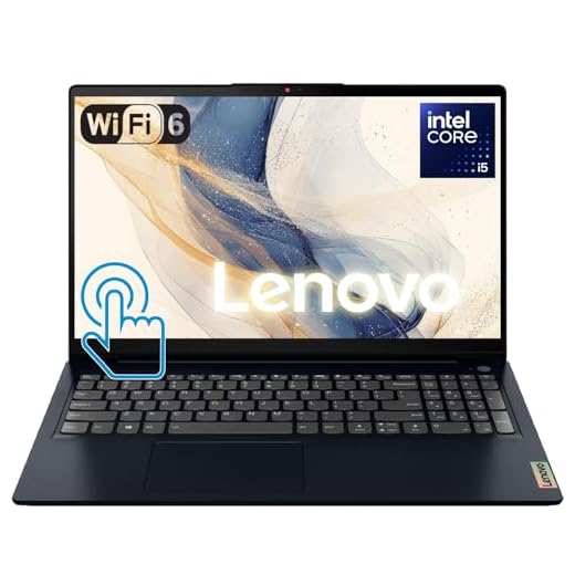 Lenovo New IdeaPad 15.6" Touchscreen Business Laptop with Office Web Apps | 16GB RAM - 512GB SSD | 2026 Edition | Intel Core i5-1335U 10-core Processor(Beats i7-1255U) | Windows 11 Home
