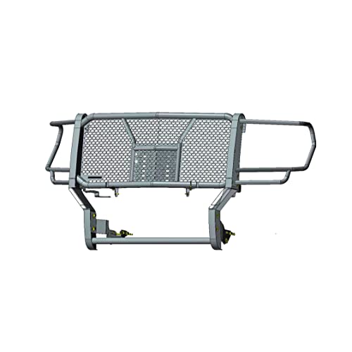 Image of Black Horse - Rugged Heavy Duty Grille Guard 2020-2022 GMC Sierra 2500 /3500 RU-GMSI20-B