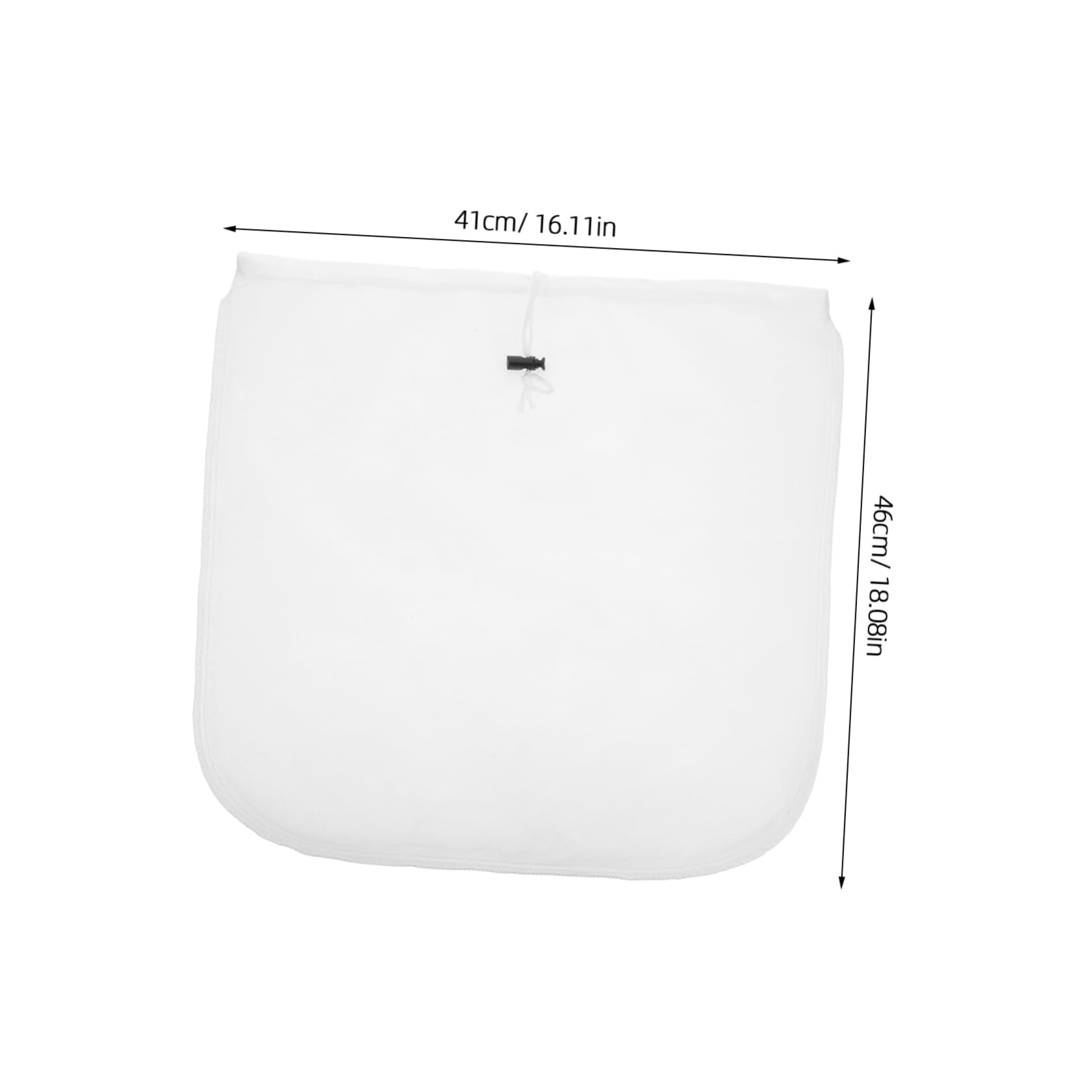 Cabilock Filter Bag Juice Cold Brew Bag Filtering Mesh Bag Food Strainers Fine Mesh Fine Mesh Bag Apples Bag Large Straining Bag Wine Brew Bag Jelly Bag Food Strainer Bag Polyester White