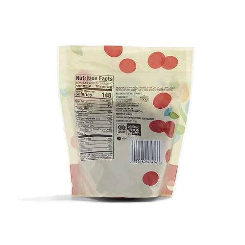 Image of 365 by Whole Foods Market, Organic Dried Sweetened Cranberries, 8 Ounce (Pack of 3)