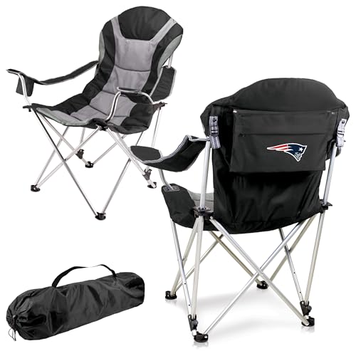 Image of Picnic TIME NFL Unisex-Adult NFL Reclining Camp Chair, Beach Chair for Adults, Sports Chair with Carry Bag
