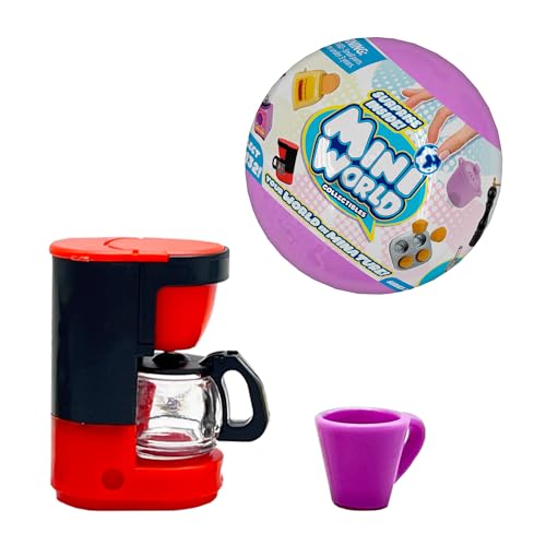 Bizak Mini World acessórios de cozinha, cápsulas surpresa com colecionáveis em miniatura, utensílios e decorações, 132 artigos para completar a sua cozinha, meninos e meninas + 6 anos (64509002)