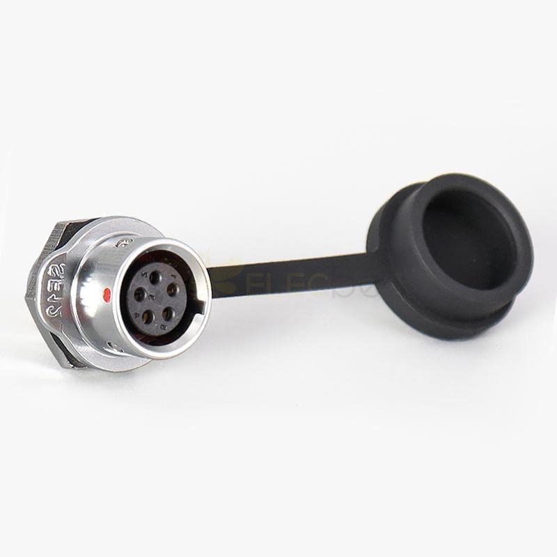 SF12 5 Pin Male Plug+ Female Socket Back Mount Aviation Quick Circular Push-Pull Industrial Metal
