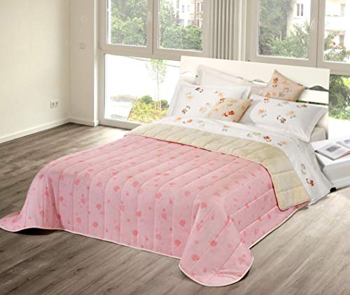 Lana & Co Coperta Matrimoniale Estate/Inverno Lana Merino SPECIALE PROMOZIONE variante Rosa