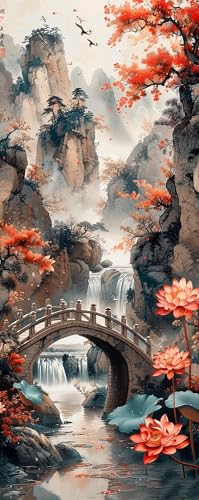 5D DIY _ChA[g Lbg  Diamond Art   _ChA[gG|LbgSʓ\t^Cv NXXeb`hJ|pi Painting by NumbersqASҌǂ̑pւ̃Mtg 50 x 20C