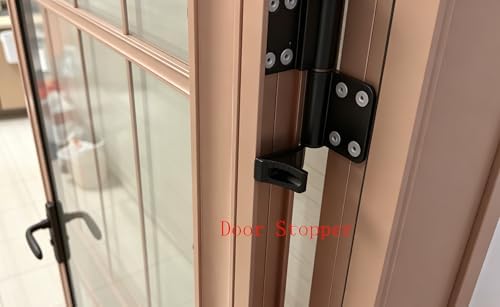 M-Door 헤비 듀티 아웃 도어용 도어 스토퍼, 블랙 — 사진 4