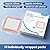 Dimora Silicone Super Absorbent Wound Dressings - Gentle Adhesive Bandages with Ultrasorb Polymer,Heavy Exudate Wound Care Pads 5"X 5" 10 Count