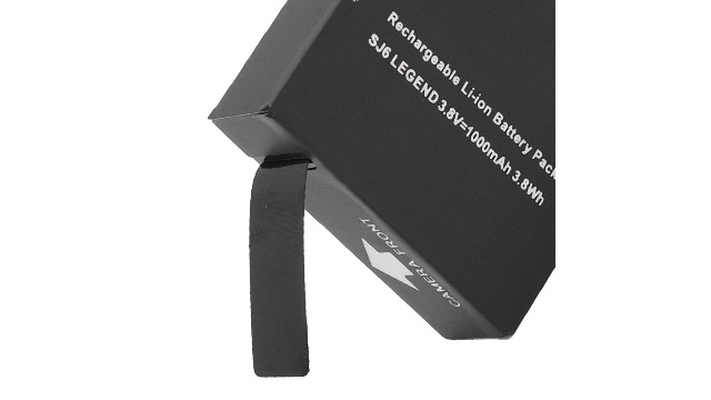 Batterie 3.7V 900mAh Pour Caméra D'action - Compatible SJ4000, SJ5000, M10 - Remplacement Li-ion