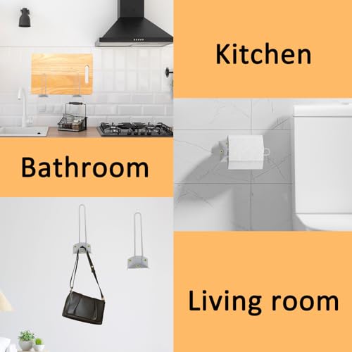 FireBee Suportes para chapéus de beisebol, cabides de metal, ganchos para parede, suportes para chap