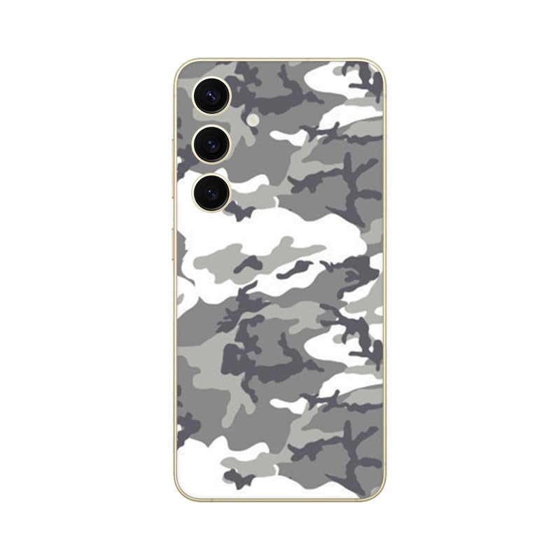 GADGETSWRAP Premium Material Skin Vinyl Decal Sticker Compatible with Samsung Galaxy A35 5G - Grey Camo-image-12