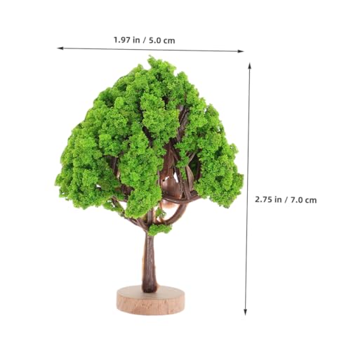 Arbres miniatures pour diorama stables sans collage, solution pour maquette paysage et train