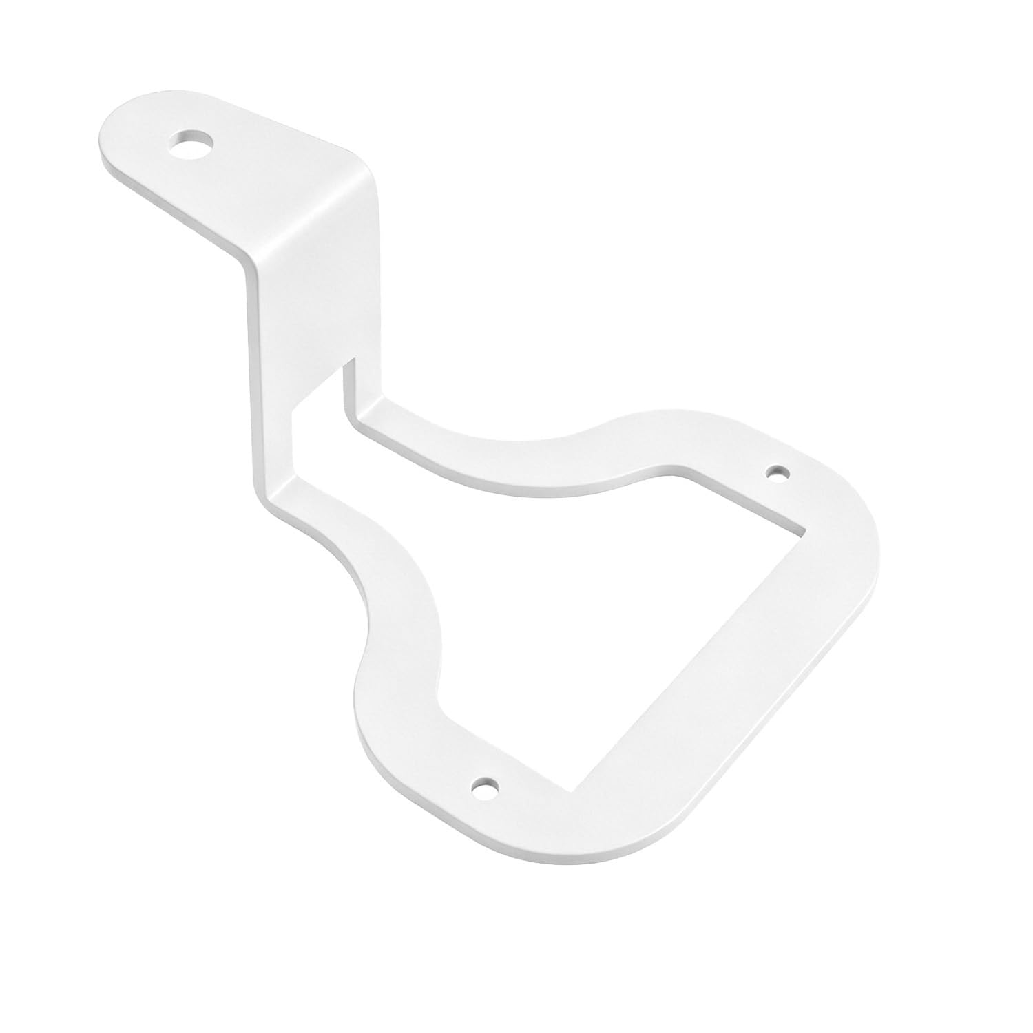 Supporto da parete compatibile con Wiim Sound, supporto da parete in metallo, accessori (bianco), 2 pezzi