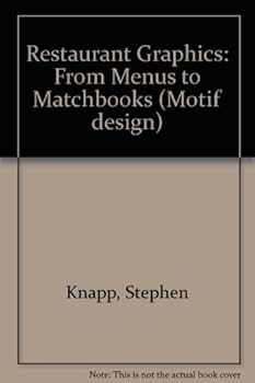 Hardcover Restaurant Graphics: From Matchbooks to Menus Book