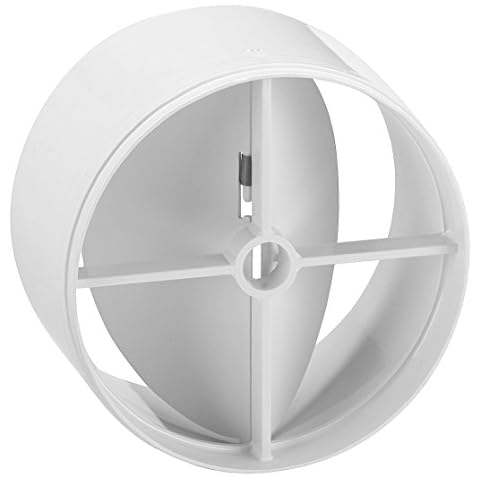 Upmann 66278 Einschub-Rückstauklappe DN 100, weiß Cover