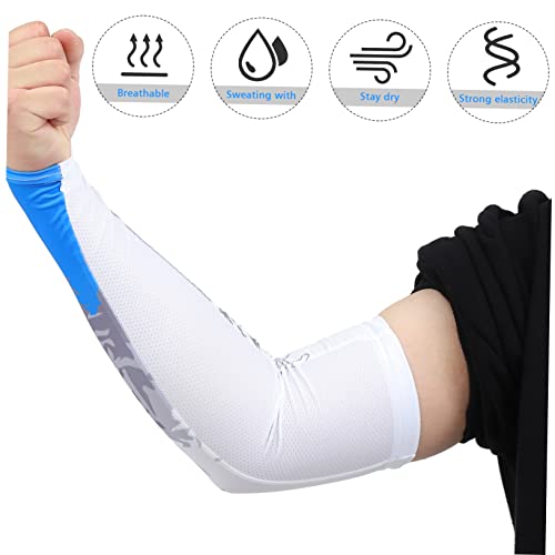 Toddmomy 3 Pares manga verao verão ciclismo asas de unicórnio capa de braço capa de mão de proteção