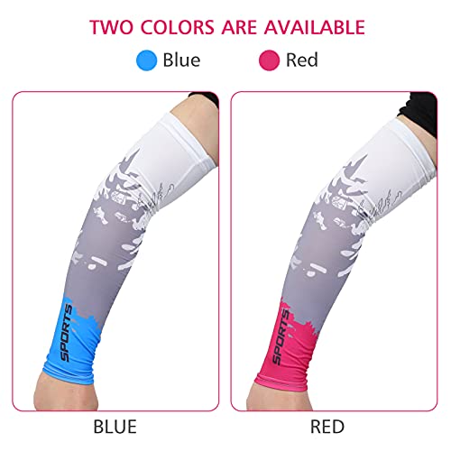 Baluue 3 Pares manga verao verão color summer elasticos abraçadeira alicate grimpador proteção solar