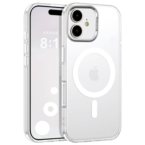 �yPinscher�i�s���V���[)�z iPhone12/12pro�p (�N���A �z���C�g) 6.1�C���` Magsafe�Ή��P�[�X �A�C�t�H��12/12pro�p �P�[�X �X�}�z�P�[�X �}�O�l�b�g�P�[�X �J�o�[ �o���p�[ TPU Qi�[�d �ϏՌ� Magsaf