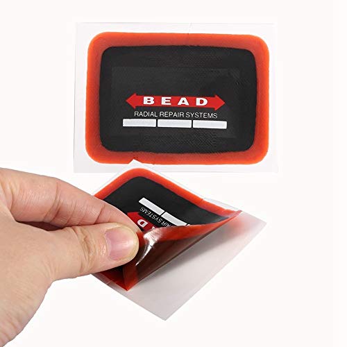 Nikou Reifenflickens - 20PC Universal-Auto-Motorrad-Radialreifen Reifen-Reparatur-Patch (Größe : KDS-08)