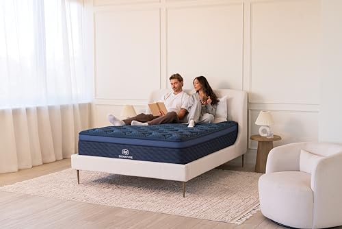 Image of Brooklyn Bedding Signature Hybrid Full 13 Inch Mattress, Soft Feel, CERTIPUR-US Certified Foam