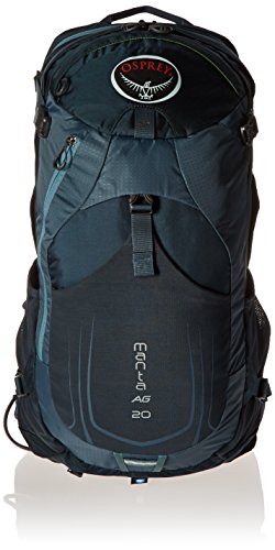 Osprey Packs Manta AG 20 Hydration Pack, Fossil Grey, One Size