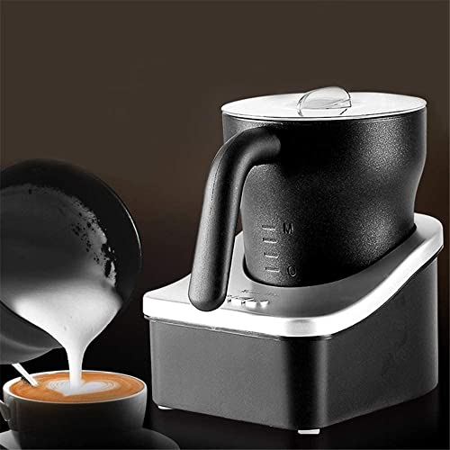 JHBNOIUKJS Leche Frother, Leche Eléctrica Vaporizador Hot & Frol Fabricante de Espuma Calentador de Leche for café… - Imagen 5