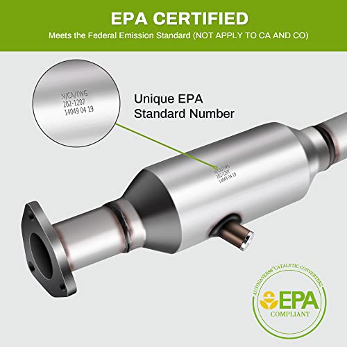 Autosaver88 Catalytic Converter Compatible With 2007-2009 Crv 2.4L Direct-Fit (Epa Compliant) #TOP2