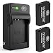 BM Premium 2-Pack Of LP-E12 Batteries & Charger Kit for Canon Rebel SL1 100D, EOS-M, EOS M2, EOS M10 Mirrorless Digital Camera