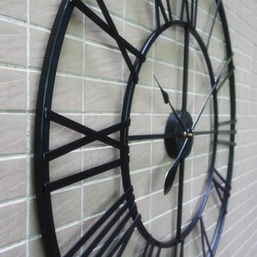 Horloge Murale Silencieuse en Métal : Fini le Tic-Tac Stressant - 6